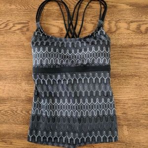Worn once! Prana Indra Ibiza Tankini Swim Top M